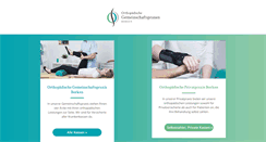 Desktop Screenshot of orthopaedie-borken.de