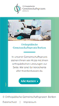 Mobile Screenshot of orthopaedie-borken.de